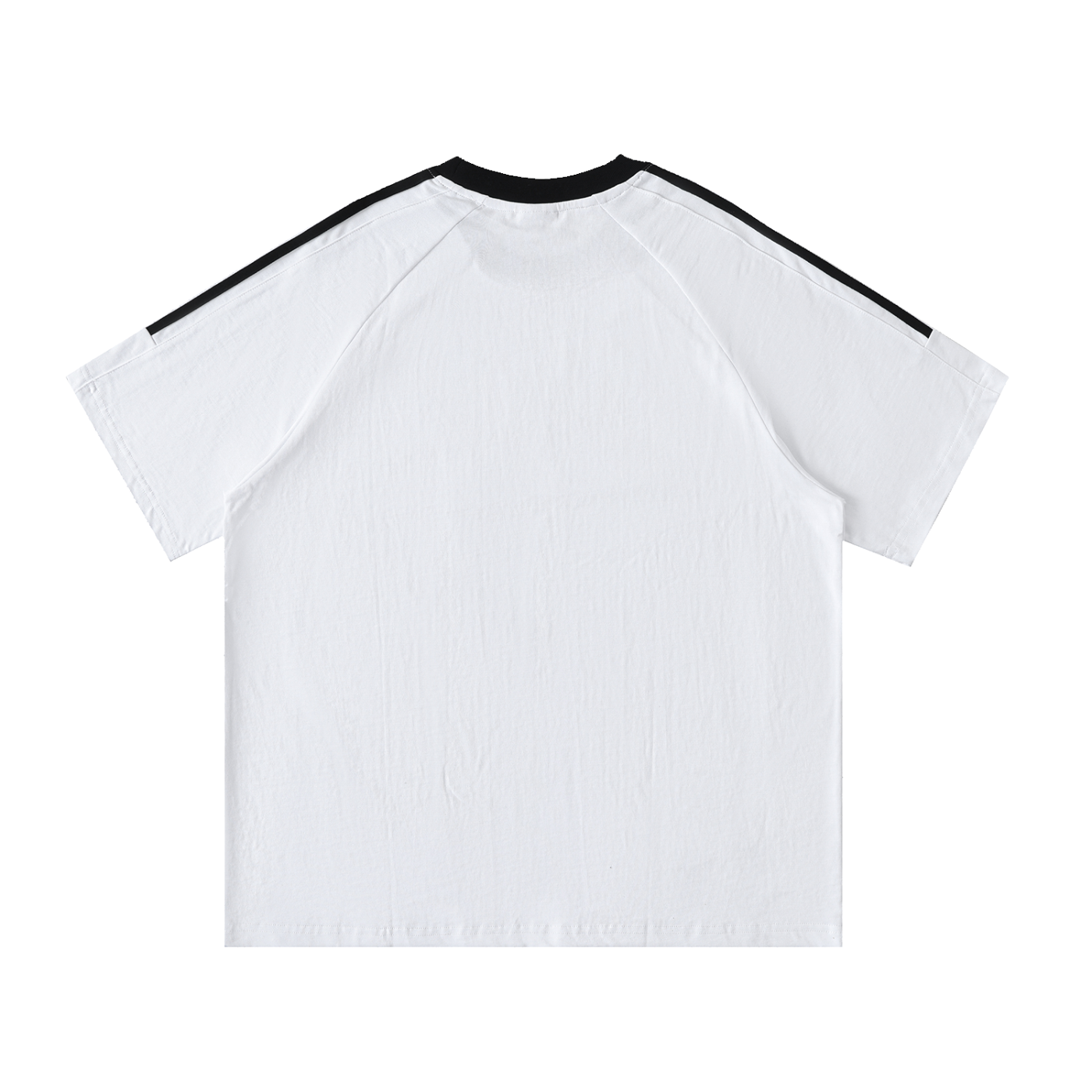 Nomad Contrast Tape Crewneck Cotton T-Shirt