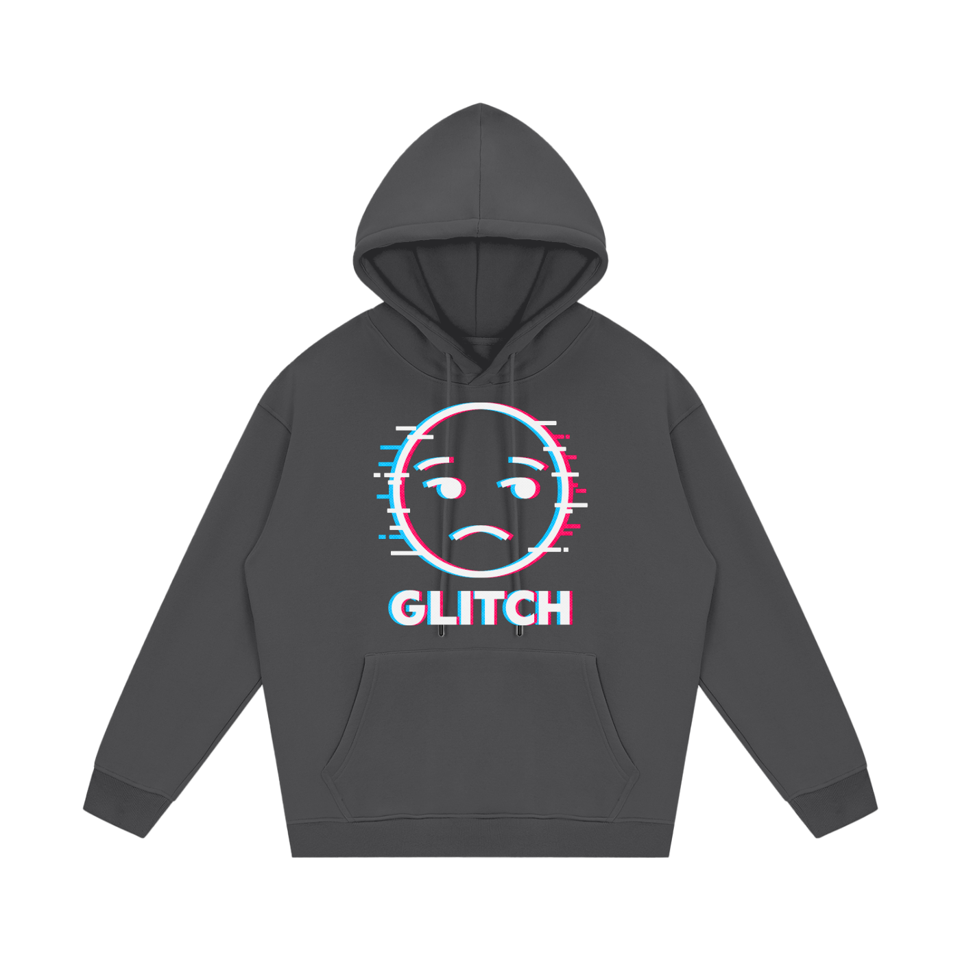 Glitch Streetwear Unisex Fleece Hoodie for Hackers - Premium Tech Culture