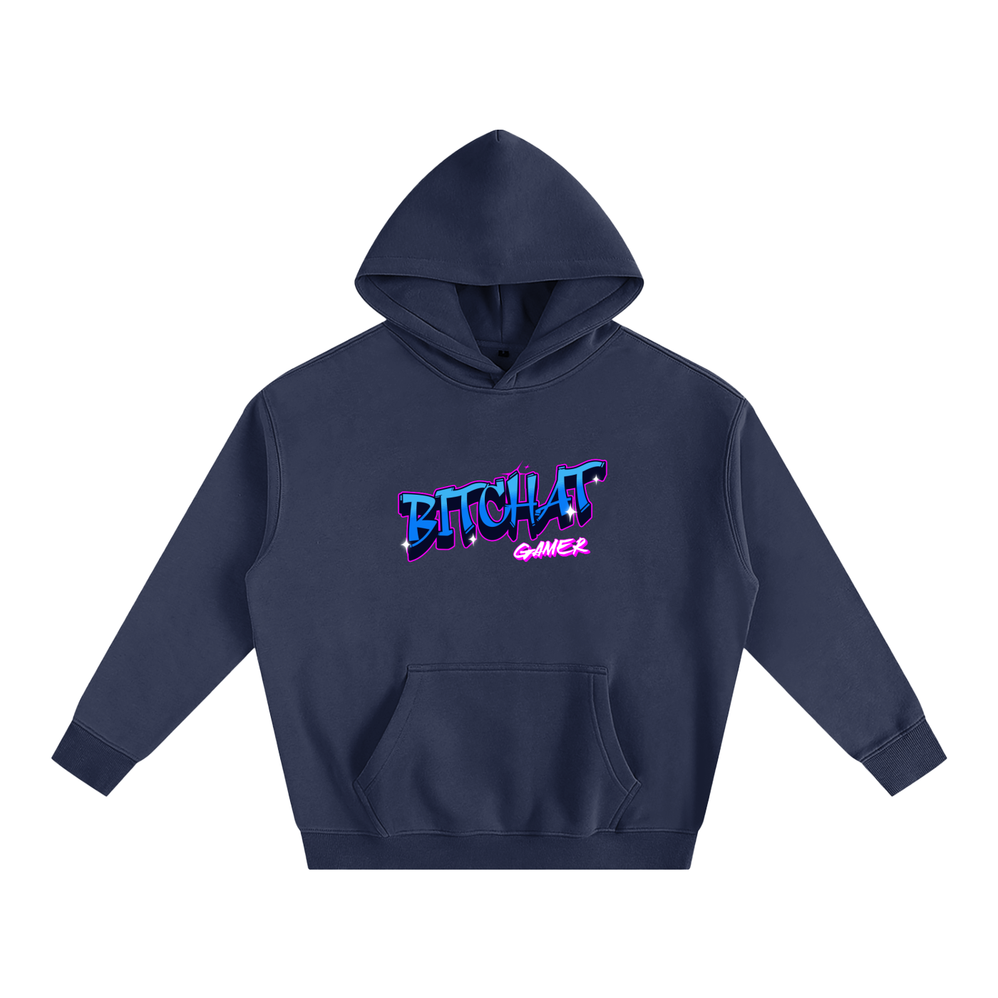 Bitchat Gamer - Oversize Gaming Hoodie