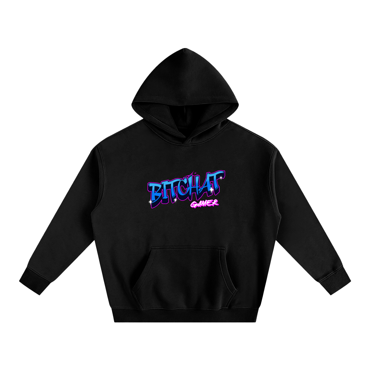 Bitchat Gamer - Oversize Gaming Hoodie