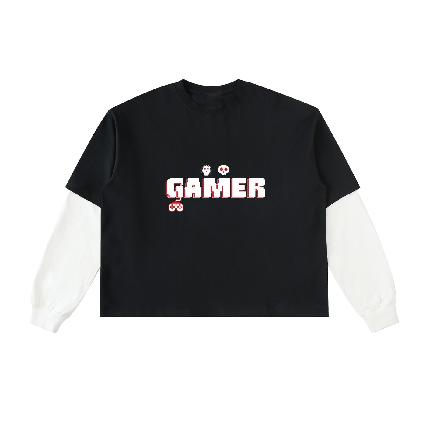 Game Over - Premium Long Sleeve Gaming T-Shirt