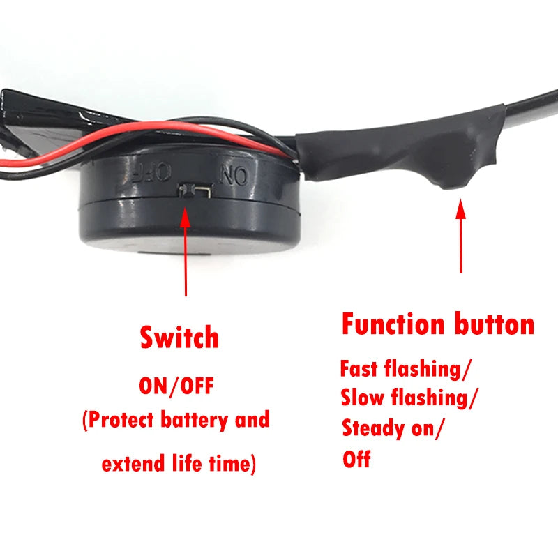 Cyberpunk LED Light-Up Glasses | Glow Rave & Party Eyewear