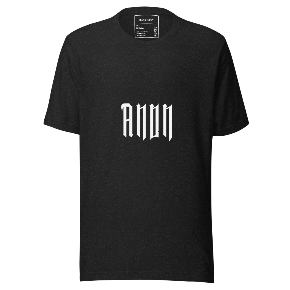 Anon Unisex t-shirt